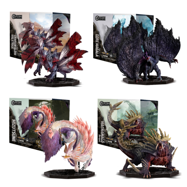 CAPCOM FIGURE BUILDER CUBE MONSTER HUNTER 4体セットボックス（ゴア 