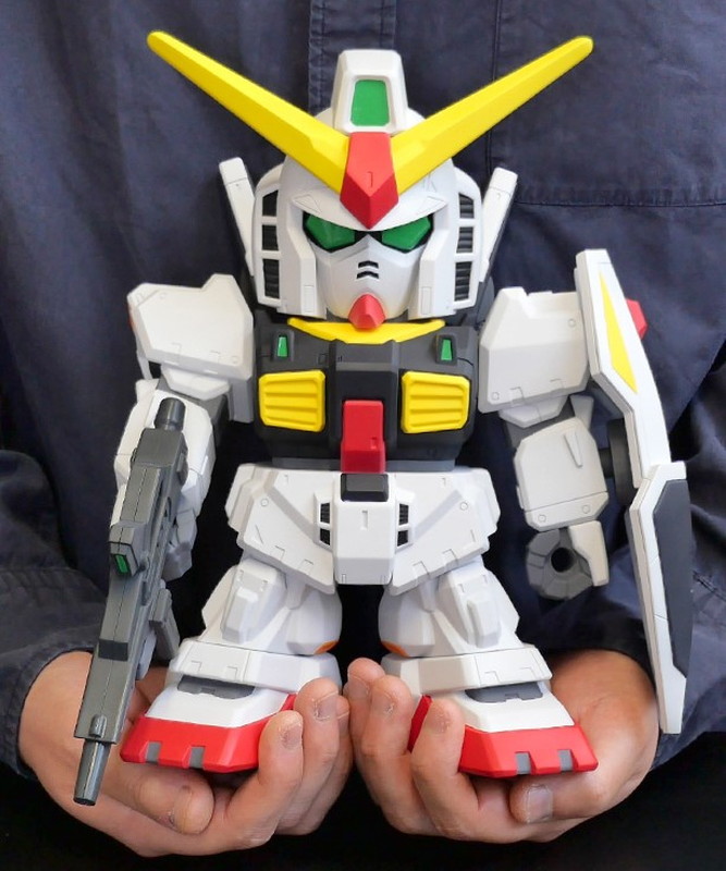 ジャンボソフビフィギュアSD RX-178 ガンダムMk-II -SDガンダム-をご